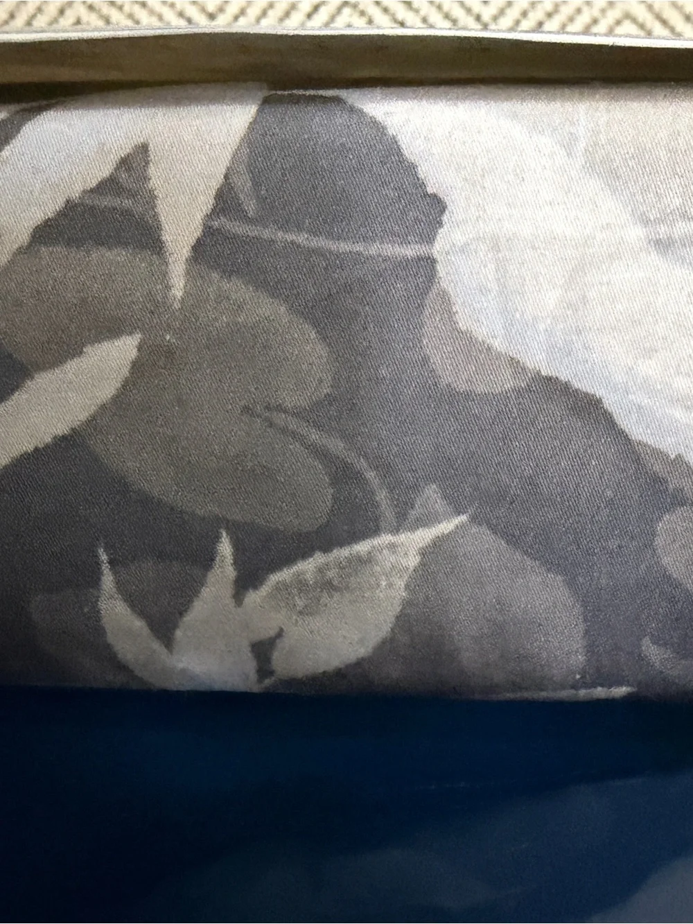 Ralph Lauren Gray Floral Full/Queen Duvet set